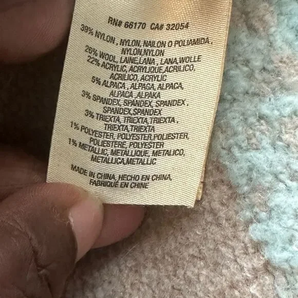 Anthropologie Sleeping On Snow Sweater M - Picture 6 of 7